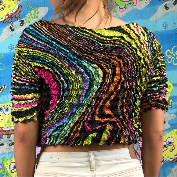 Y2K Pucci print top - Picture 4 of 6